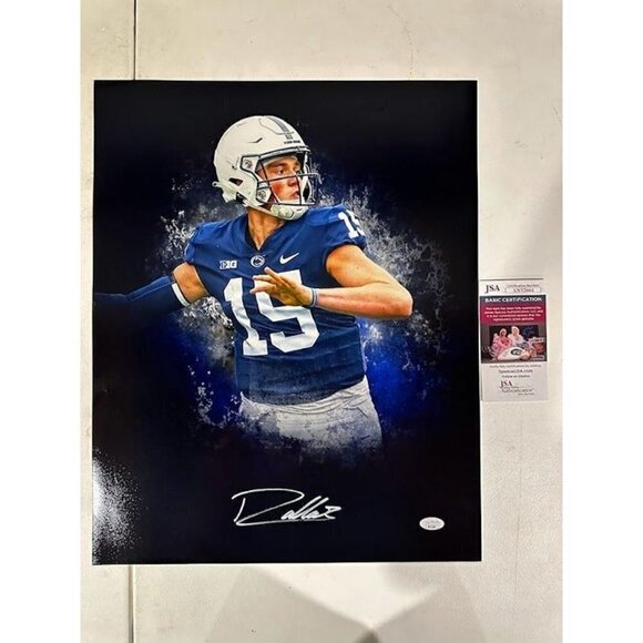 Drew Allar signed autographed Penn State Nittany Lions 16x20 Photo JSA - Picture 1 of 3